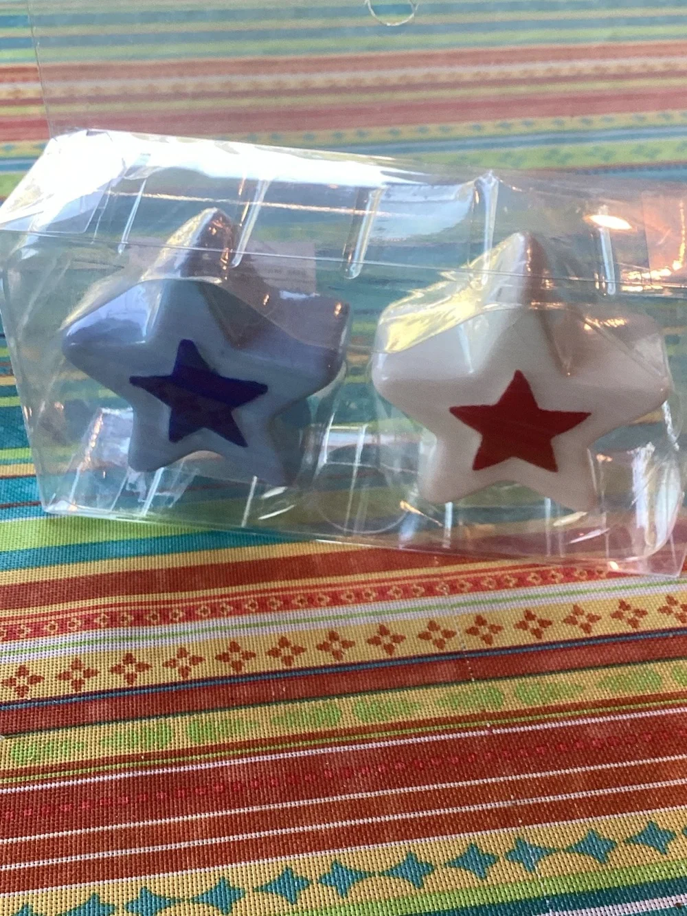 Celebrate It RWB Bowl, Serving Set and Salt and Pepper Shakers